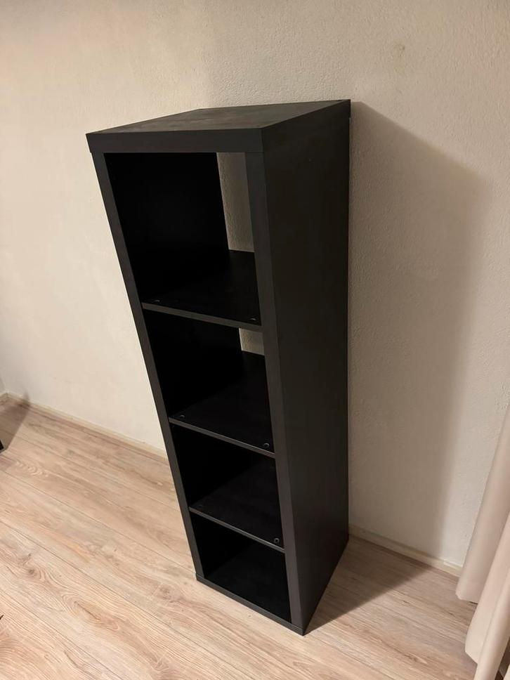 Billy IKEA Kast - Zwart, Huis en Inrichting, Kasten | Boekenkasten, Zo goed als nieuw, 50 tot 100 cm, 200 cm of meer, 25 tot 50 cm