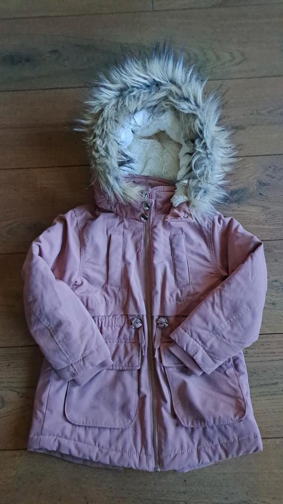 Winterjas maat 110, Kinderen en Baby's, Kinderkleding | Maat 110, Gebruikt, Meisje, Jas, Ophalen of Verzenden