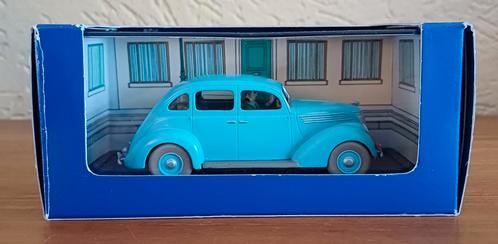 Ford V8 uit Kuifje de 7 kristallen bollen 1:43 Tintin auto, Verzamelen, Stripfiguren, Zo goed als nieuw, Beeldje of Figuurtje