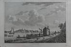 153 / Ijsselmonde - Gravure uit 1792 door J. Bulthuis, Antiek en Kunst, Kunst | Etsen en Gravures, Ophalen of Verzenden