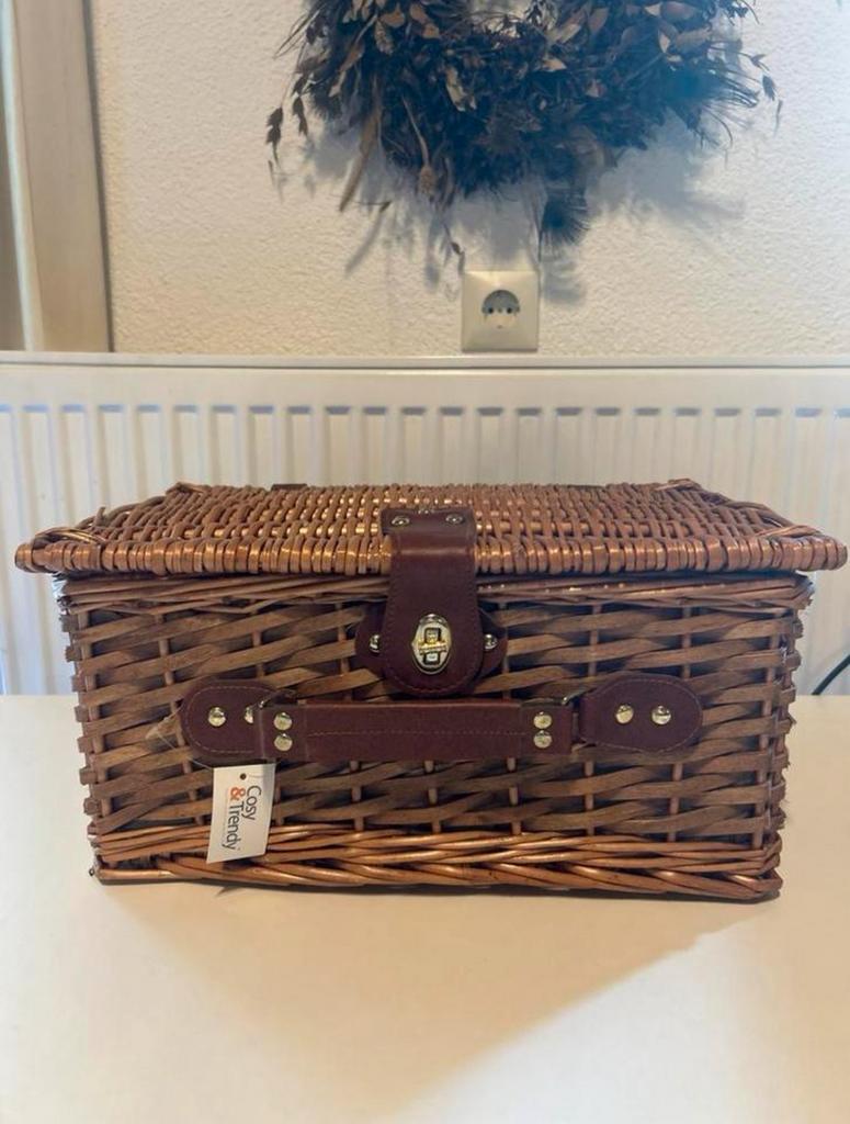 Nieuwe picknickmand Cosy & Trendy, Ophalen of Verzenden, Nieuw