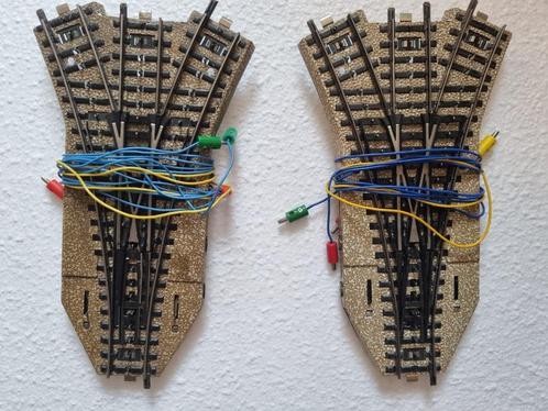 Marklin diverse wissels, Hobby en Vrije tijd, Modeltreinen | H0, Gebruikt, Rails, Wisselstroom, Märklin, Ophalen of Verzenden