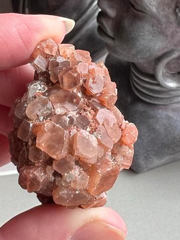 Aragoniet Roos - Prachtig Mineraal beschikbaar voor biedingen