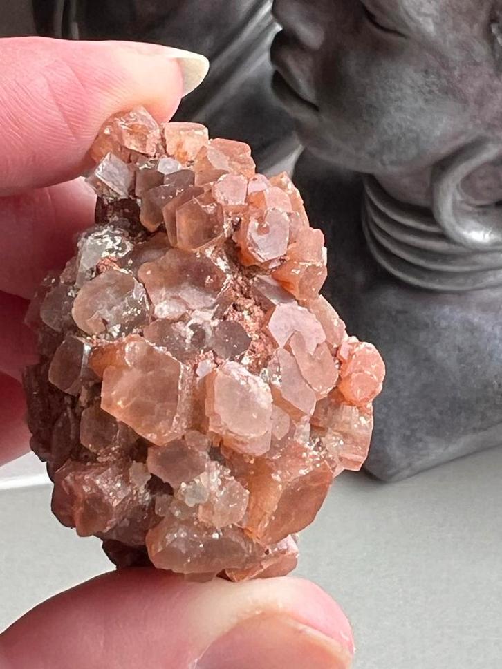 Aragoniet Roos - Prachtig Mineraal, Verzamelen, Mineralen en Fossielen, Mineraal, Ophalen of Verzenden