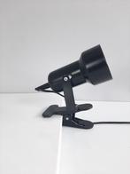 Jaren 80 zwarte klemlamp | Leeslamp, Zie omschrijving, Gebruikt, Zie omschrijving, Verzenden