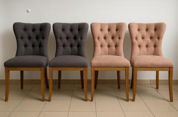 4x Dinig chair Wessex (2xgrijs+2xbeige)Rivièra Maison beschikbaar voor biedingen