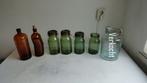 Weckflessen en apothekerspotten, antiek, Ophalen of Verzenden
