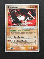 Groudon EX (HL 93) EX Hidden Legends, Ophalen of Verzenden, Zo goed als nieuw