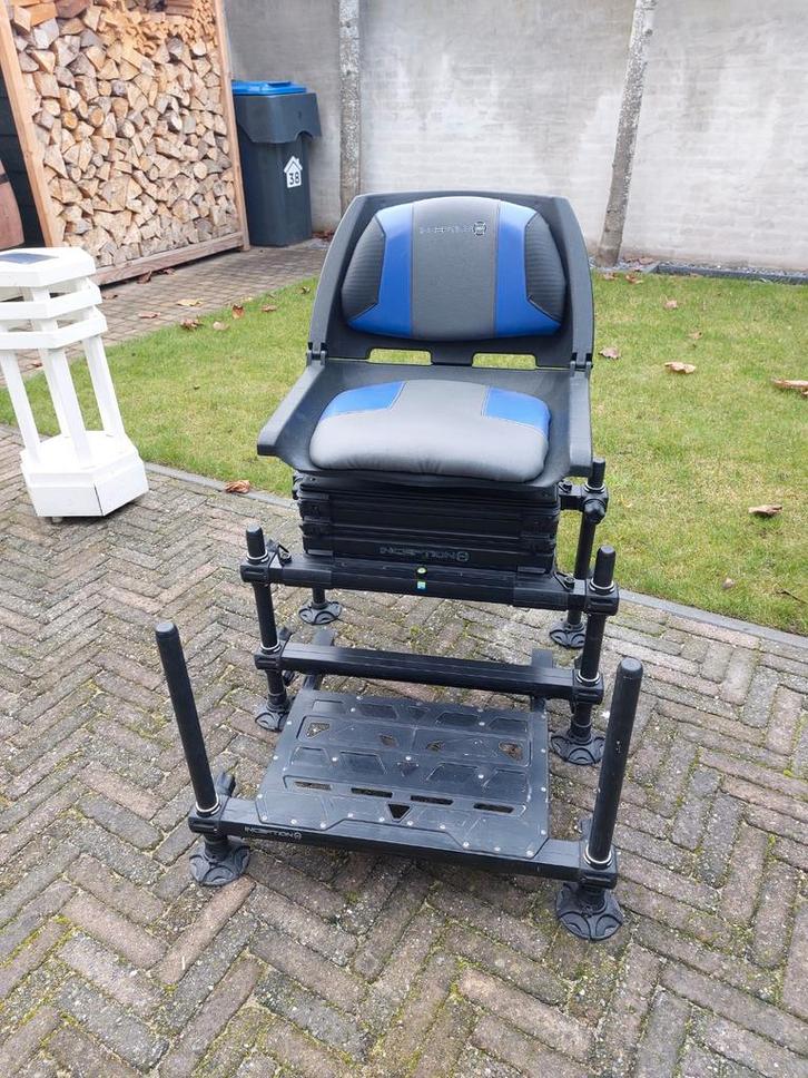 Preston Inception 360 Zitkist Feederstoel, Watersport en Boten, Hengelsport | Witvissen, Zo goed als nieuw, Overige typen, Ophalen