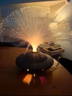 Vintage ufo lamp, fountain, Huis en Inrichting, Lampen | Tafellampen, Retro, vintage, Kunststof, Verzenden, Zo goed als nieuw