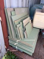 Ondervloer (gebruikt) groene plaat 6a7mm dik 22,5 m2, Doe-het-zelf en Verbouw, Ophalen, Overige materialen, 30 cm of meer, 50 tot 150 cm