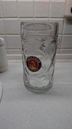 Paulaner bierpul 1 liter, Ophalen, Zo goed als nieuw, Bierglas