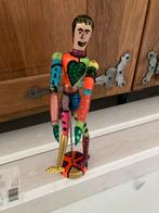 Selfpainted poppetjet bewegende ledematen, Ophalen of Verzenden