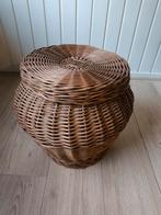 Rietend mand, Huis en Inrichting, Woonaccessoires | Schalen en Manden, Ophalen, Gebruikt, Rechthoekig, Riet
