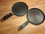 2x koekenpan, Huis en Inrichting, Ophalen, Gebruikt, Rvs, Koekenpan of Braadpan