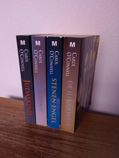 4x Carol O'Connell, Boeken, Thrillers, Gelezen, Amerika, Ophalen of Verzenden