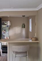 Groene Keramieken Hanglamp, Ophalen, Zo goed als nieuw, Metaal