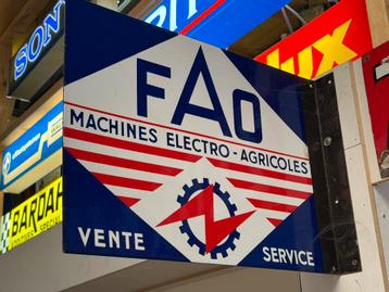 Vintage FAO Emaille Reclamebord beschikbaar voor biedingen