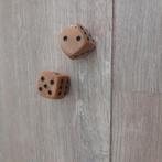 bakeliethars,oker,amber dobbelstenen, Ophalen of Verzenden, Gebruikt