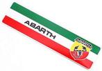 Fiat Abarth Aluminium plaatje #2, Auto diversen, Autostickers, Verzenden