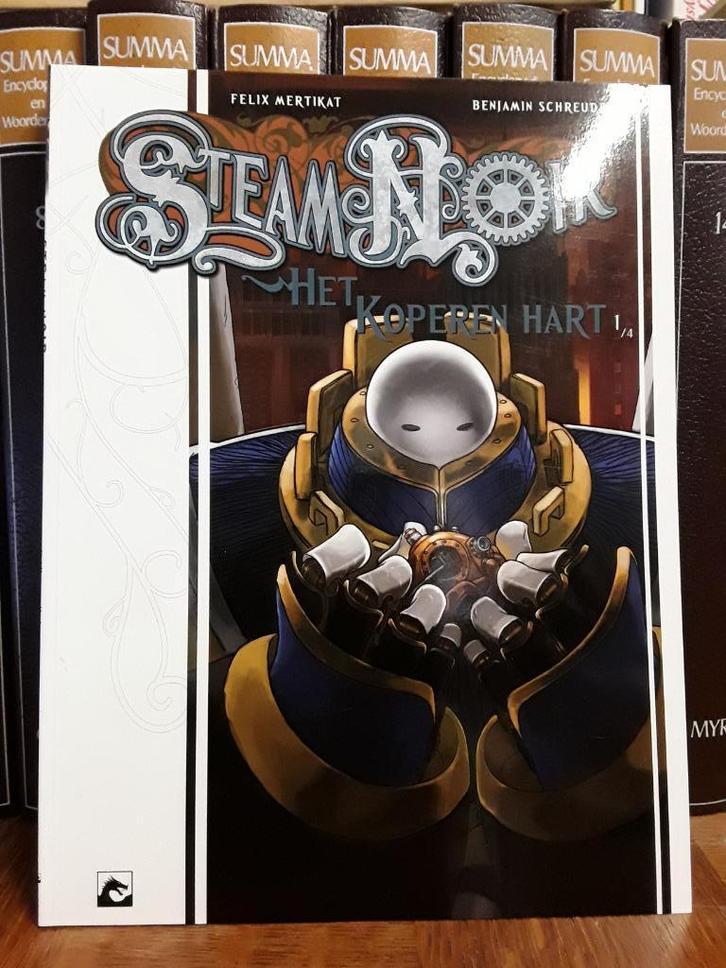 Pakket Steam Noir 1 + 2 + 3 + 4, Boeken, Stripboeken, Nieuw, Complete serie of reeks, Verzenden