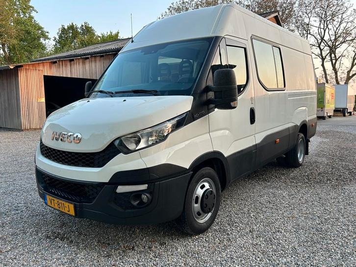 🇳🇱Iveco Daily 40c21 LUCHTGEREMD 6500kg Trekgewicht, Auto's, Bestelauto's, Bedrijf, Iveco, Diesel, Euro 6, Automaat, Ophalen