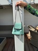 Mint groen tasje met keting koord leer, Ophalen, Nieuw, Groen