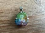 Hanger met rainbow solar quartz, Overige materialen, Overige voorstellingen, Ophalen of Verzenden, Zo goed als nieuw