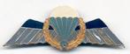 Gezocht: brevet wing metaal para SOP knil, Verzamelen, Ophalen of Verzenden, Landmacht, Nederland, Embleem of Badge