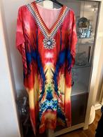 Kaftan nieuw rood geel print maat 56/58 Chic Me, Jurk, Ophalen of Verzenden, Zo goed als nieuw, Chic me