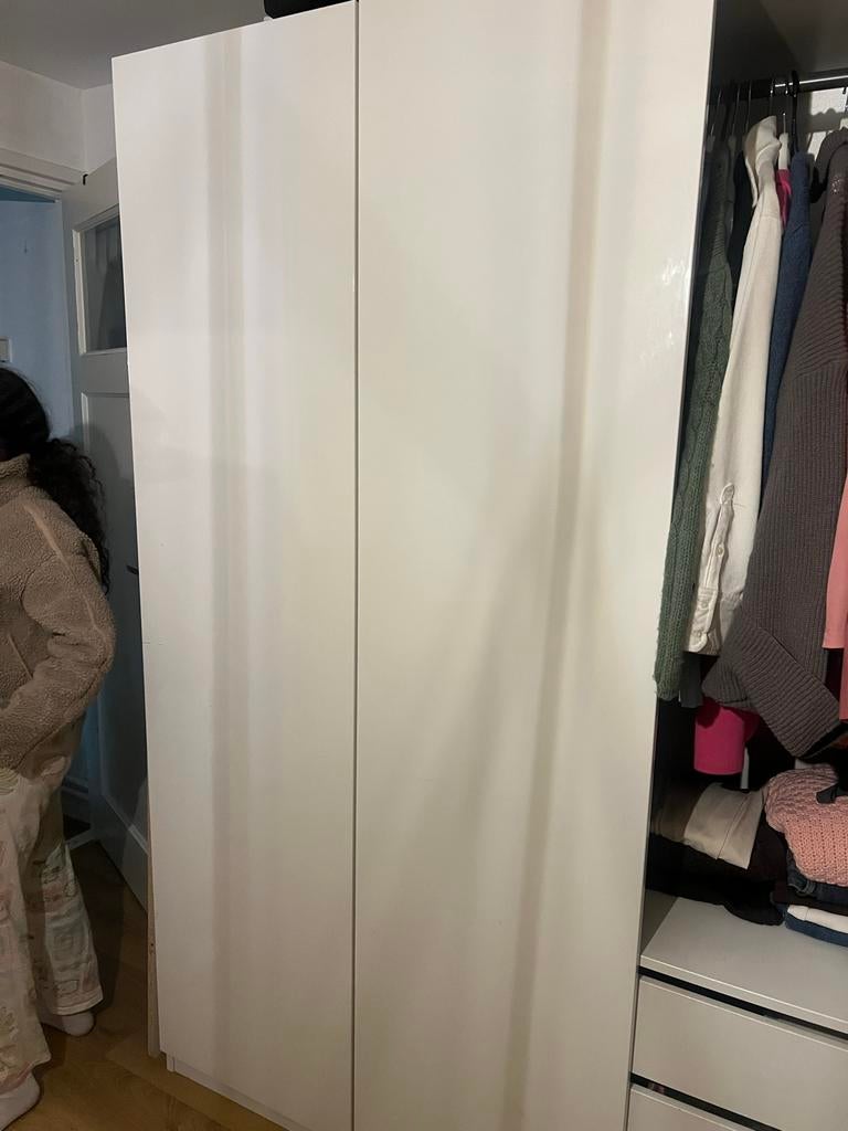IKEA Pax kastdeuren, Ophalen, Kunststof, Gebruikt, 200 cm of meer
