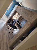 Hoogslaper van steigerhout, Ophalen, 100 cm, Hoogslaper, Eenpersoons