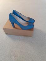 Unisa leren pumps met open neus mt 38,5 NIEUW, Ophalen of Verzenden, Zo goed als nieuw, Blauw