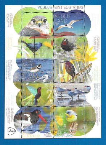 Beleef de natuur - vogels Sint Eustatius (postzegelvel) beschikbaar voor biedingen