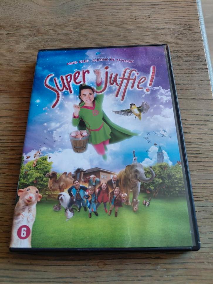 Superjuffie DVD., Cd's en Dvd's, Dvd's | Tekenfilms en Animatie, Zo goed als nieuw, Europees, Alle leeftijden, Ophalen of Verzenden