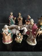 Kerststal figuren van porselein, Verzamelen, Beelden en Beeldjes, Zo goed als nieuw, Ophalen
