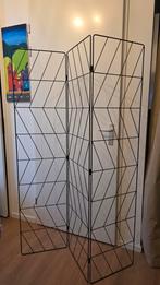 Stijlvolle zwarte room divider / kamerscherm, Ophalen, Zo goed als nieuw