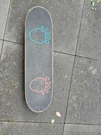 Skateboard met voetafdrukken, Sport en Fitness, Skateboarden, Ophalen, Gebruikt, Skateboard