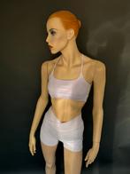 Super leuke lila fitness korte broek met topje maat 36, Paars, Ophalen of Verzenden, Maat 36 (S), Fitness of Aerobics