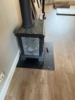 Nette Speksteen kachel + onderplaat €850,-, Huis en Inrichting, Ophalen, Gebruikt, Houtkachel, Vrijstaand