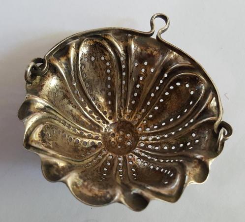 Theezeefje, antiek zilver, 3 stuks, 19e eeuw, Antiek en Kunst, Antiek | Goud en Zilver, Zilver, Verzenden