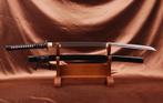Damast staal Scherp Japans samurai zwaard - katana - sabel, Ophalen of Verzenden, Overige soorten, Azië, Zwaard of Sabel