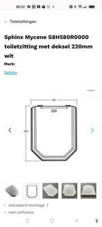 WC bril Mycene, Huis en Inrichting, Badkamer | Badkamermeubels, Ophalen, Zo goed als nieuw, Overige typen