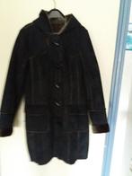 Een donker-blauwe winter jas met vaste capuchon., Maat 38/40 (M), Blauw, ?, Ophalen of Verzenden