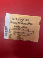 ticket kalmar feyenoord europa cup 2008, Verzamelen, Sportartikelen en Voetbal, Ophalen of Verzenden, Zo goed als nieuw, Feyenoord