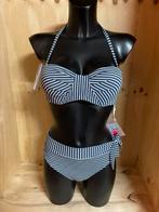 Ysabel mora halter bikini maat 75c slip m model 82316, Verzenden, Nieuw, Blauw, Bikini