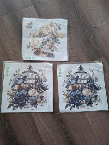 Decoratieve Stikkers - Vogelkooi Design beschikbaar voor biedingen