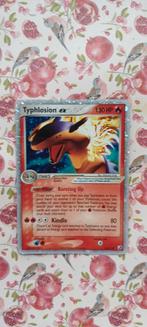 Typhlosion ex #110 Unseen Forces Pokémonkaart, Ophalen of Verzenden, Gebruikt, Losse kaart, Foil
