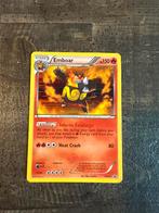 Emboar BW21 Pokémonkaart, Ophalen of Verzenden, Zo goed als nieuw, Losse kaart, Foil