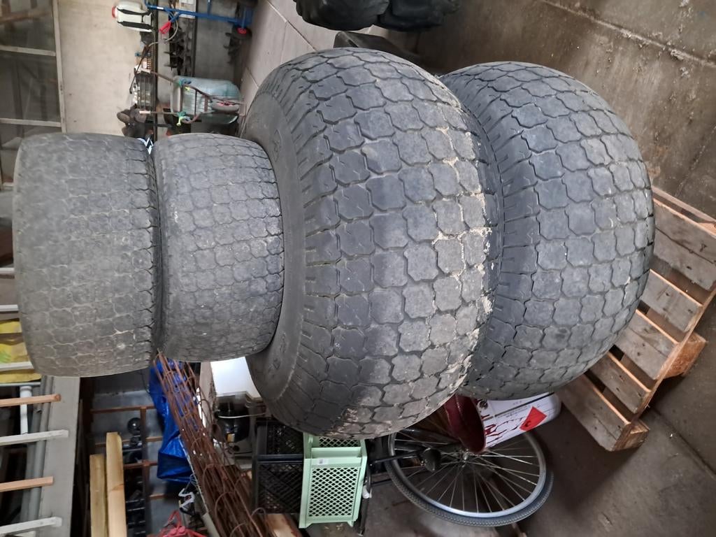 Gazonbanden balonbanden gazon banden wielen compleet, Ophalen